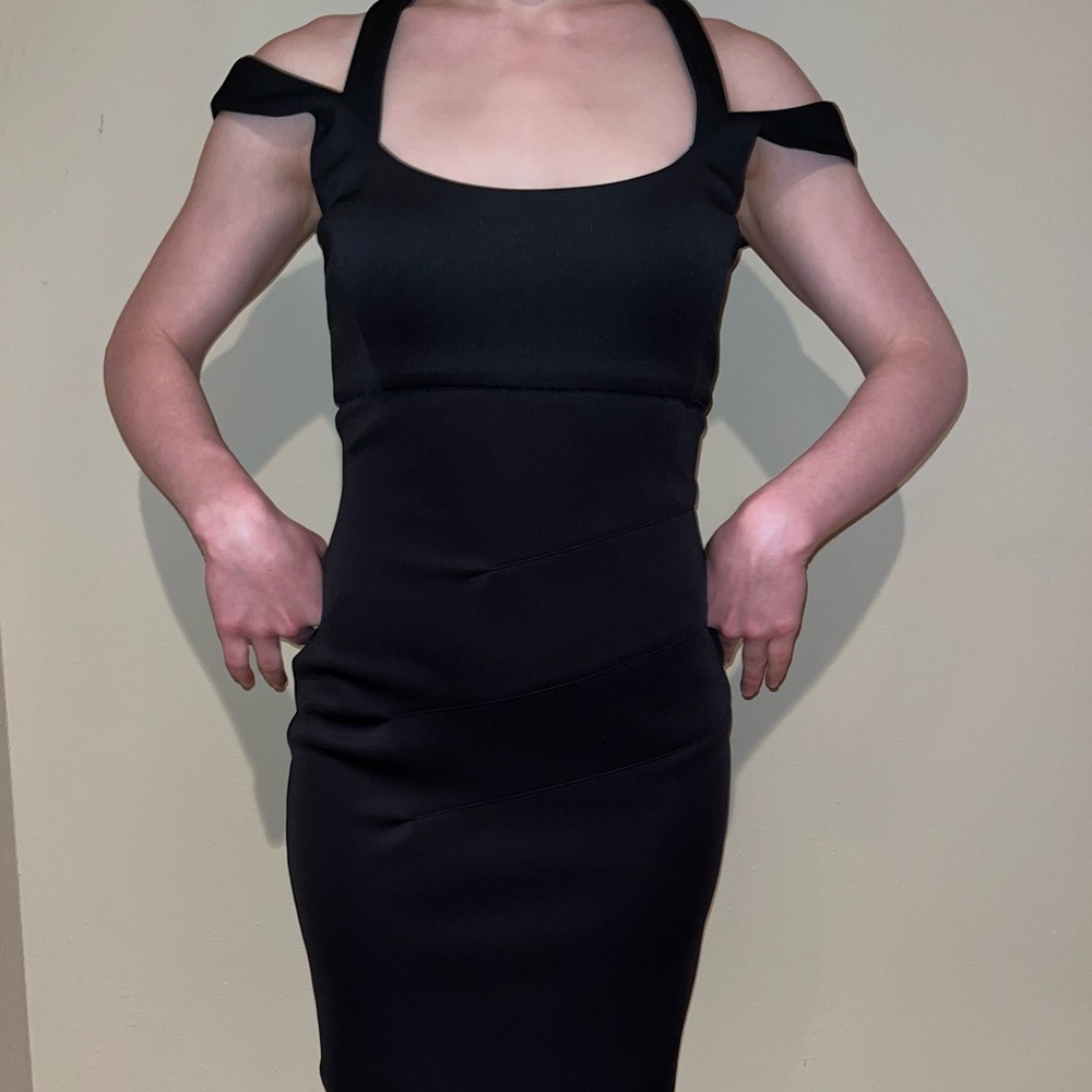 GUESS Black Mini Cocktail Dress - Size 0